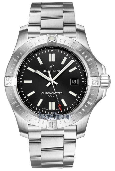 breitling a17388101b1x1|Breitling A17388101B1X1 : Chronomat Colt 44 Automatic Black / .